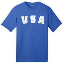 Load image into Gallery viewer, Men's USA Made Distressed American Pride T-Shirt