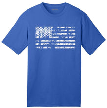 Load image into Gallery viewer, Men's USA Made Distressed American Flag T-Shirt