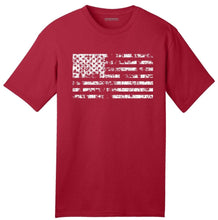 Load image into Gallery viewer, Men's USA Made Distressed American Flag T-Shirt