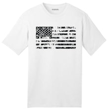 Load image into Gallery viewer, Men's USA Made Distressed American Flag T-Shirt