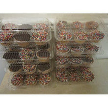 Load image into Gallery viewer, Hinged Cupcake & Muffin Container (24 pack)