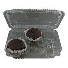 Load image into Gallery viewer, Hinged Cupcake & Muffin Container (24 pack)