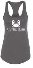 Load image into Gallery viewer, Ladies A Little Crabby Racerback Tank Top
