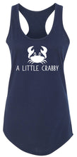 Load image into Gallery viewer, Ladies A Little Crabby Racerback Tank Top
