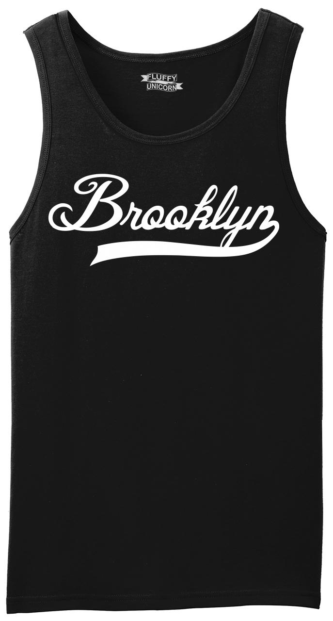 Men's Brooklyn Home T Shirt Love New York Pride City Tank Top