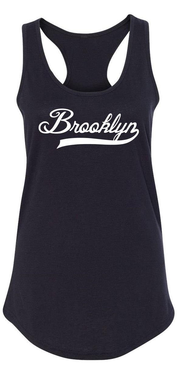 Ladies Brooklyn Home T Shirt Love New York Pride City Racerback