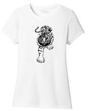 Load image into Gallery viewer, Ladies Running Tiger Tri-Blend Tee
