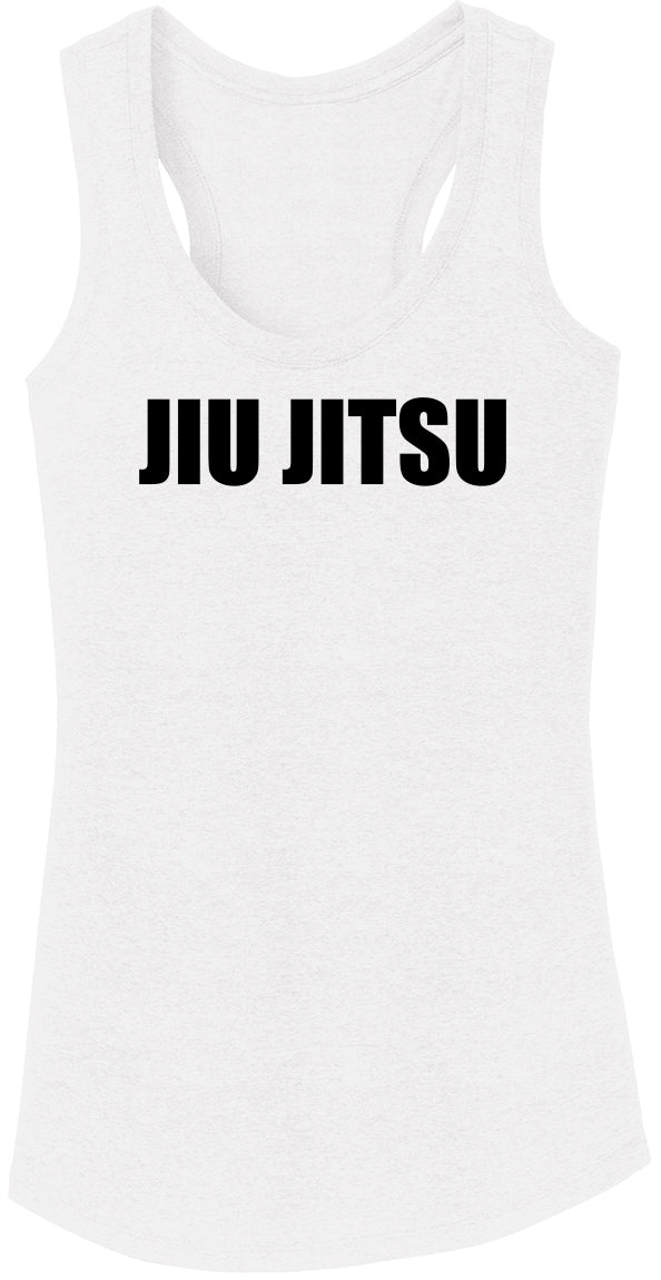 Ladies Jiu Jitsu Tri-Blend Tank Top