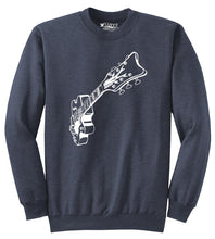 Load image into Gallery viewer, Men&#39;s Guitar Graphic Crewneck Sweatshirt
