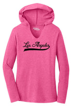 Load image into Gallery viewer, Ladies Los Angeles Hooded Shirt
