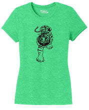 Load image into Gallery viewer, Ladies Running Tiger Tri-Blend Tee
